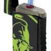 Tonino Lamborghini Tonino Lamborghin Il Toro Black Rubberized Finish Lighter - Green Bull -Visol Products shop tonino lamborghin il toro black rubberized finish lighter green bull 71