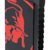 Tonino Lamborghini Tonino Lamborghin Il Toro Black Rubberized Finish Lighter - Red Bull -Visol Products shop tonino lamborghin il toro black rubberized finish lighter red bull 74