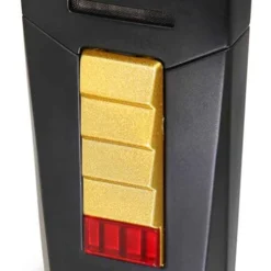 Tonino Lamborghini Aero Matte Black And Gold Torch Flame Lighter -Visol Products shop tonino lamborghini aero matte black and gold torch flame lighter 62