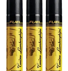 Tonino Lamborghini Butane Lighter Refill 3 Can Pack -Ships By Ground Only