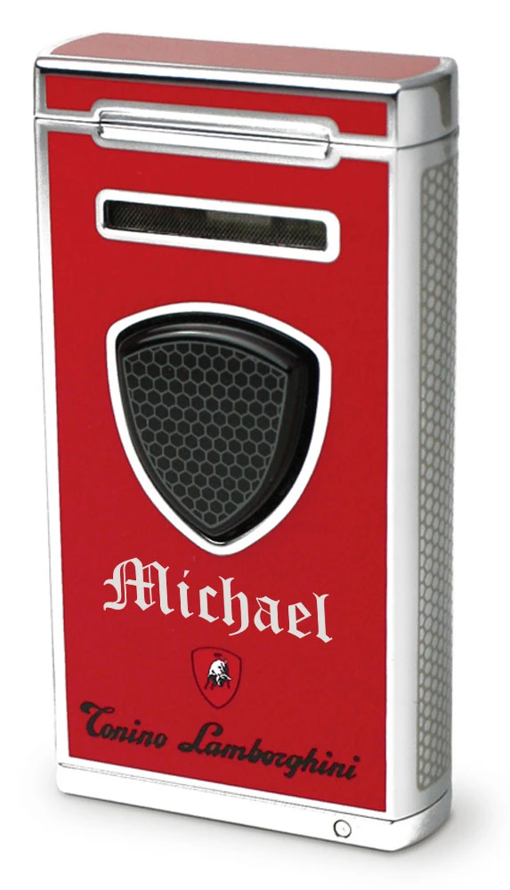 Tonino Lamborghini Pergusa Red Torch Flame Lighter 5 Tonino Lamborghini Pergusa Red Torch Flame Lighter - Image 3