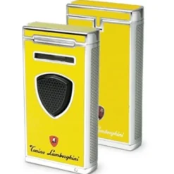 Tonino Lamborghini Pergusa Yellow Torch Flame Lighter -Visol Products shop tonino lamborghini pergusa yellow torch flame lighter 151