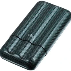 Visol Cartenium Three Finger Titanium Carbon Fiber Cigar Case