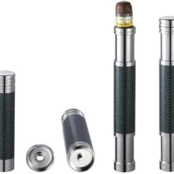 Visol Kinetic III Titanium And Carbon Fiber Adjustable Cigar Tube