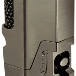 Vector Delta Gunmetal Lighter W/Punch