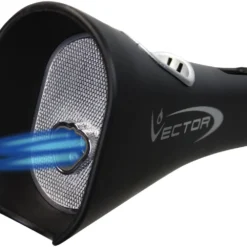 Vector Pyramid Triple Flame Lighter With Cigar Holder Black 9 Vector Pyramid Triple Flame Lighter With Cigar Holder Black -Visol Products shop vector pyramid triple flame lighter with cigar holder black 88