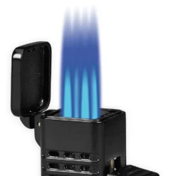 Vertigo Conquistador Quad Torch Lighter - Gold