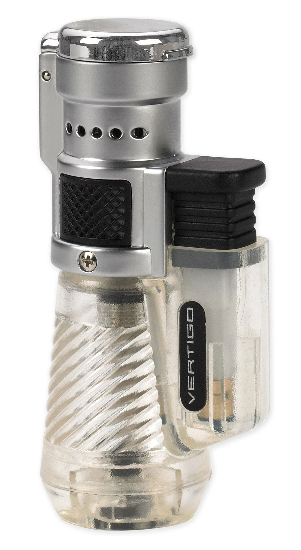 Vertigo Cyclone Torch Lighter - Clear 3 Vertigo Cyclone Torch Lighter - Clear