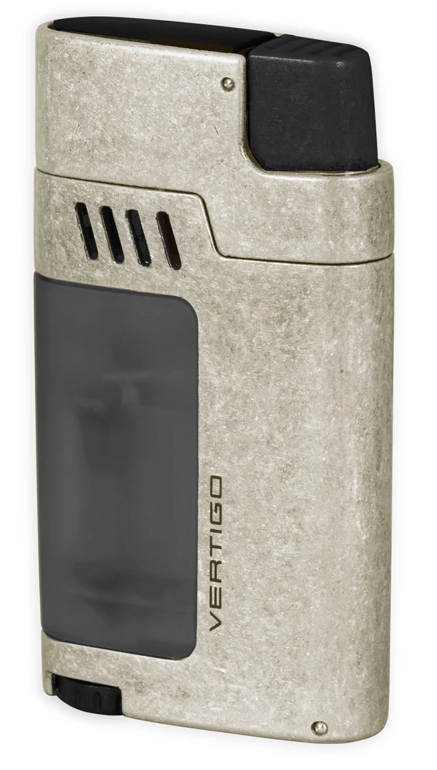 Vertigo Gauntlet Triple Torch Lighter - Silver 3 Vertigo Gauntlet Triple Torch Lighter - Silver