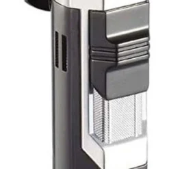Visol Andes Triple Torch Cigar Lighter - Silver -Visol Products shop visol andes triple torch cigar lighter silver 93