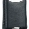 Premium Black Leather Lighter Case 1 Premium Black Leather Lighter Case -Visol Products shop visol black leather zippo lighter pouch 54