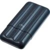 Visol Blue Kevlar And Carbon Fiber Cigar Case - 3 Fingers 1 Visol Blue Kevlar And Carbon Fiber Cigar Case - 3 Fingers -Visol Products shop visol blue kevlar lightweight cigar case holds 3 cigars of up to 60 ring gauge 143