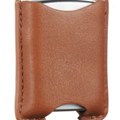 Premium Brown Leather Lighter Case -Visol Products shop visol brown leather zippo lighter pouch 55