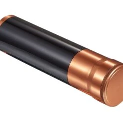 Visol Kane Travel Cigar Case - Black & Copper, Holds 3 Cigars