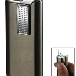Visol Condor Gunmetal Torch Flame Lighter