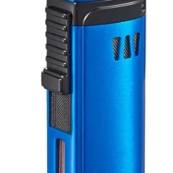 Visol Denali Triple Torch Cigar Lighter - Blue -Visol Products shop visol denali triple torch cigar lighter blue 83