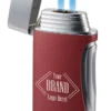 Visol DuoMatt Burgundy Double Flame Cigar Lighter -Visol Products shop visol duomatt burgundy double flame cigar lighter 49