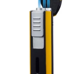 Visol Enigma Triple Flame Cigar Lighter - Yellow -Visol Products shop visol enigma triple flame cigar lighter yellow 55