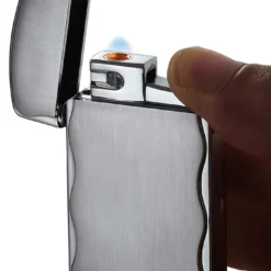 Visol Fireball Satin Silver Cigarette Lighter -Visol Products shop visol fireball satin silver cigarette lighter 64