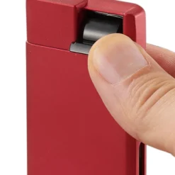 Visol Flatso Flat Flame Torch Lighter - Burgundy Red