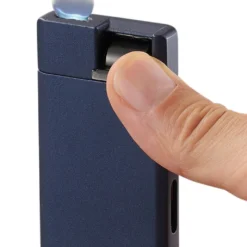 Visol Flatso Flat Flame Torch Lighter - Indigo Blue -Visol Products shop visol flatso flat flame torch lighter indigo blue 55