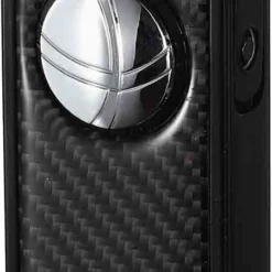 Visol Infinity Double Torch Carbon Fiber Black Cigar Lighter