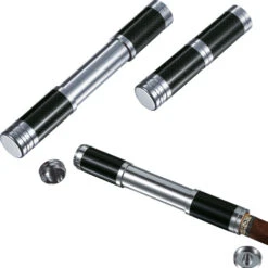 Visol Kinetic Carbon Fiber & Stainless Steel Adjustable Cigar Case -Visol Products shop visol kinetic carbon fiber stainless steel adjustable cigar case 50