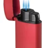 Visol Koala Triple Flame Torch Lighter - Matte Burgundy -Visol Products shop visol koala triple flame torch lighter matte red 70
