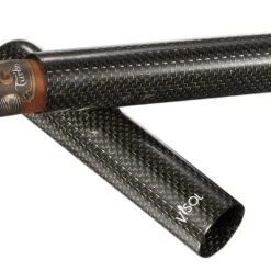 Visol Night II Carbon Fiber Single Cigar Tube - Green Titanium