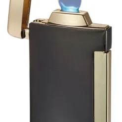 Visol Panther Single Flat Flame Ice Black Cigar Lighter -Visol Products shop visol phantom and rocket lighter cigar tube gift set 27