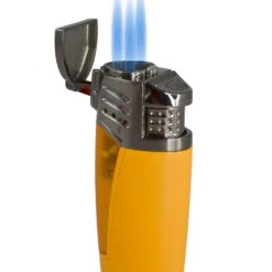 Visol Pyramid Triple Flame Cigar Lighter - Yellow