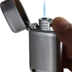 Visol Ranger Brushed Chrome Jet Flame Lighter 9 Visol Ranger Brushed Chrome Jet Flame Lighter -Visol Products shop visol ranger brushed chrome jet flame lighter 75