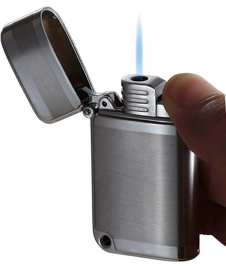 Visol Ranger Brushed Chrome Jet Flame Lighter 6 Visol Ranger Brushed Chrome Jet Flame Lighter - Image 4