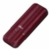 Visol Red Kevlar Lightweight Cigar Case - Holds 2 Cigars Of Up To 58 Ring Gauge -Visol Products shop visol red kevlar lightweight cigar case holds 2 cigars of up to 58 ring gauge 21