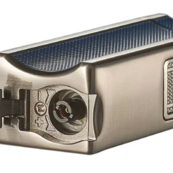 Visol Ridge Blue Single Flame Torch Lighter With Cigar Rest -Visol Products shop visol ridge blue single flame torch lighter with cigar rest 129