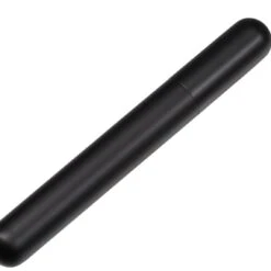 Visol Sigma Matte Black Finish Stainless Steel Cigar Tube