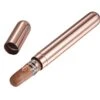 Visol Sigma Rose Gold Finish Stainless Steel Cigar Tube -Visol Products shop visol sigma rose gold finish stainless steel cigar tube 53