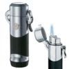 Visol Summit Silver Satin Torch Flame Lighter For Outdoors