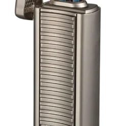 Visol Tiger Double Flame Cigar Lighter - Gunmetal -Visol Products shop visol tiger double flame cigar lighter black 150