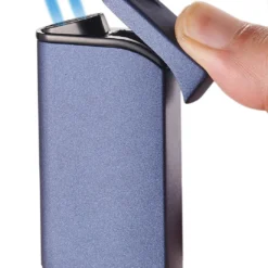 Visol Vista Dual Torch Flame Cigar Lighter - Blue -Visol Products shop visol vista dual torch flame cigar lighter blue 16
