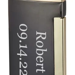 Visol Panther Single Flat Flame Black Cigar Lighter