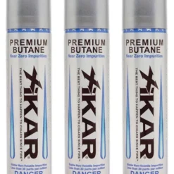 Xikar Premium Butane Lighter Refill 3 Can Pack