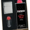 Zippo 1935Brushed Chrome Lighter Gift Kit - Ships By Ground Only