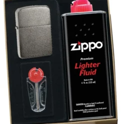 Zippo 1941Black Ice Lighter Gift Kit - Ships By Ground Only