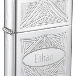 Zippo 3D Abstract High Polish Chrome Windproof Lighter 8 Zippo 3D Abstract High Polish Chrome Windproof Lighter -Visol Products shop zippo 3d abstract high polish chrome windproof lighter 97