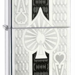 Zippo Ace High Polish Chrome Lighter