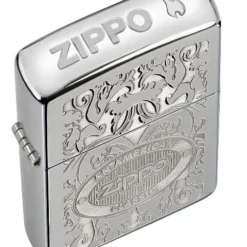 Zippo American Classic Crown Stamp High Polish Chrome Lighter