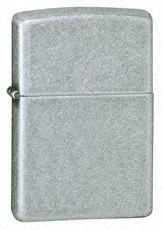 Zippo Antique Silver Plate Lighter