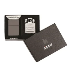Zippo Black Ice Lighter And Pipe Insert Gift Set -Visol Products shop zippo black ice lighter and pipe insert gift set 64