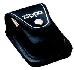 Zippo Black Lighter Pouch With Clip